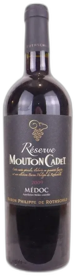 photo du vin Mouton-Cadet Réserve Baron Philippe de Rothschild