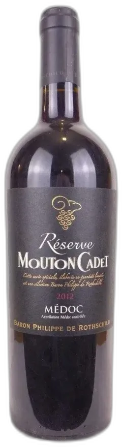 photos du vin Mouton Cadet Réserve Baron Philippe de Rothschild