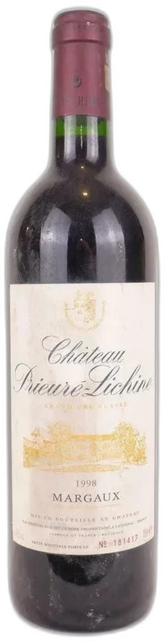 photo du vin Château Prieuré-Lichine