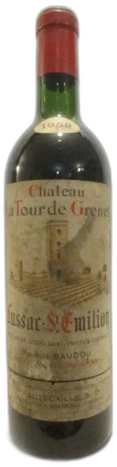 vue du vin Château de la Tour de Grenet