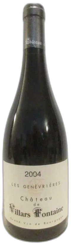 photo du vin Château de Villars Fontaine les Genévrières