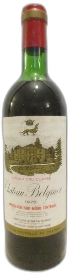 photo du vin Château Belgrave