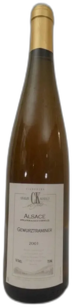 illustration du vin Gewurztraminer Koehly Blanc