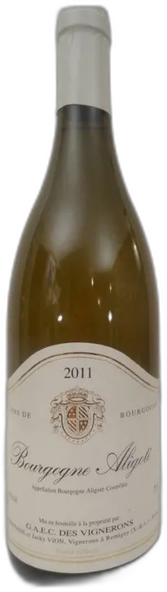 capture du vin Aligoté