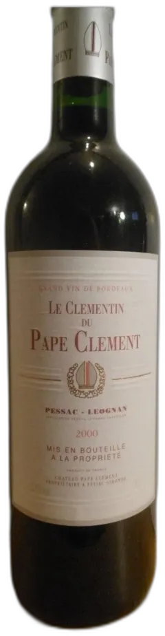 illustration du vin Le Clémentin du Château Pape Clément
