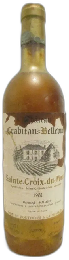photo du vin Château Crabitan-Bellevue