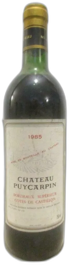 photo du vin Château Puycarpin Nicolas