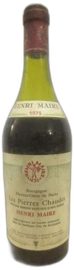 image du vin Les Pierres Chaudes