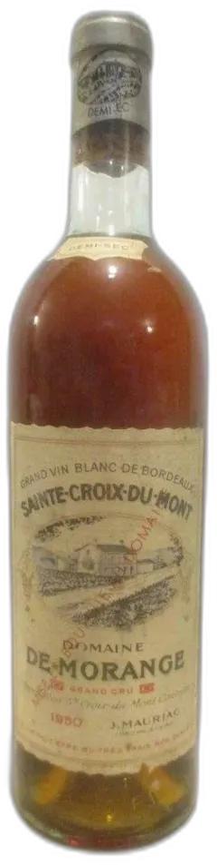 photo du vin Domaine de Morange Sec Liquoreux