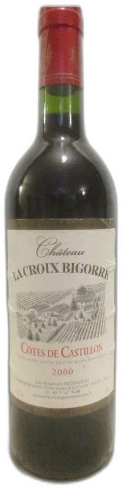 capture du vin Château la Croix Bigorre