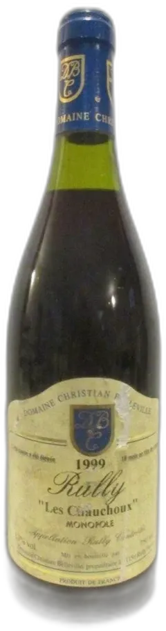 image du vin Christian Belleville les Chauchoux Monopole