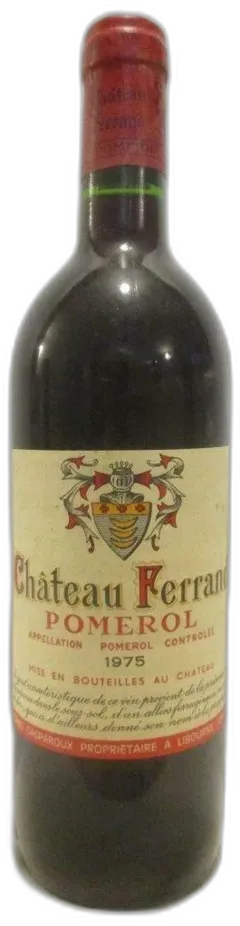 capture du vin Château Ferrand