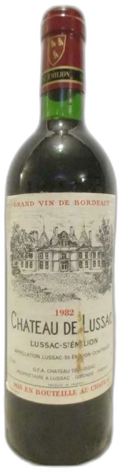 photo du vin Château de Lussac