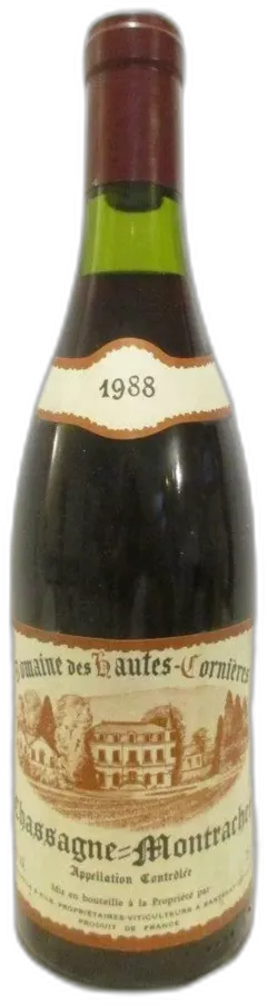 photo du vin Domaine des Hautes-Cornières