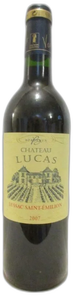 photo du vin Château Lucas