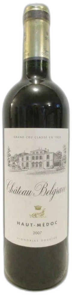 photo du vin Château Belgrave