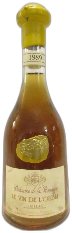 vue du vin Vin de l’Oubli