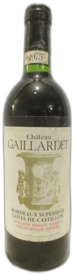 image du vin Château Gaillardet Nicolas