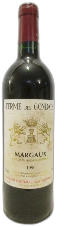 photo du vin Terme des Gondats