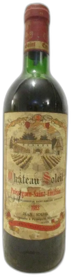 illustration du vin Château Soleil Rouge