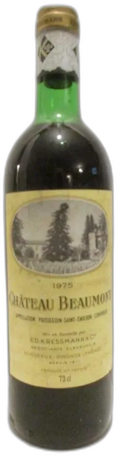photo du vin Château Beaumont