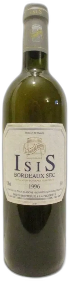photo du vin Isis Vin Sec du Château la Tour Blanche