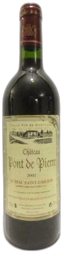 photo du vin Château Pont de Pierre