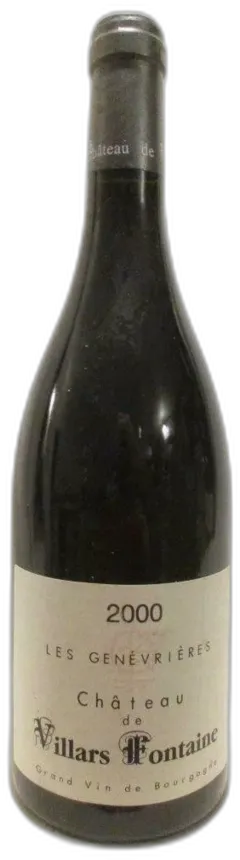 photo du vin Château de Villars Fontaine les Genévrières