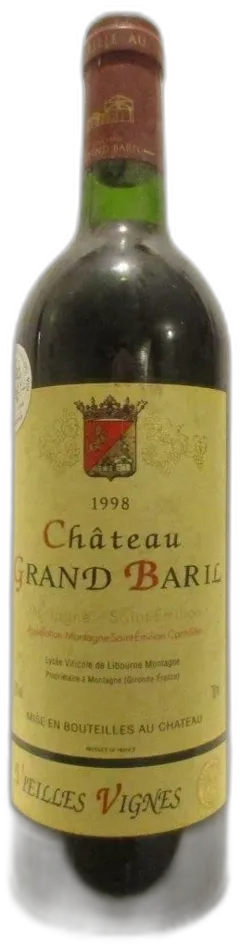 photo du vin Château Grand Baril Vieilles Vignes