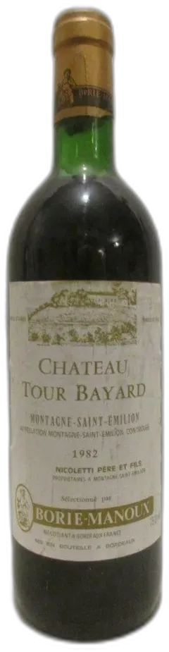 capture du vin Château Tour Bayard
