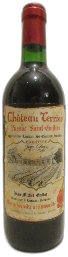 photo du vin Château Terrien Prestige
