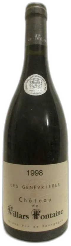 photo du vin Château Villars Fontaine les Genévrières