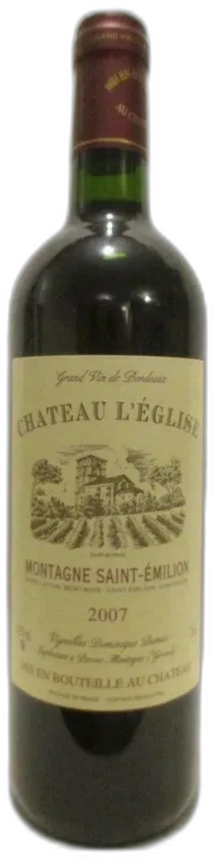 photos du vin Château l’Église Rouge