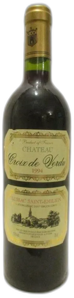 photo du vin Château Croix de Verdu