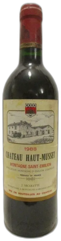 illustration du vin Château Haut Musset