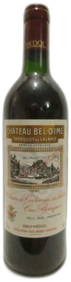 vue du vin Château Bel Orme Tronquoy de Lalande