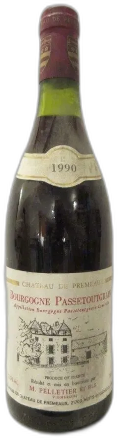 photo du vin Pelletier Château de Premeaux