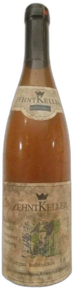 illustration du vin Zehnt Keller Schneider Müllerthurgau Spätlese Moelleux