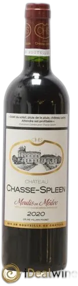 photo du vin Château Chasse Spleen