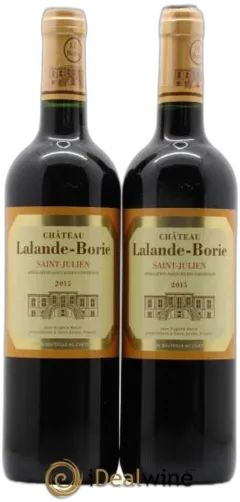 photo du vin Lalande Borie