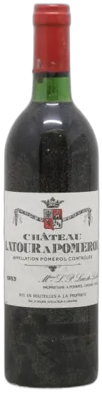 vue du vin Château Latour à Pomerol