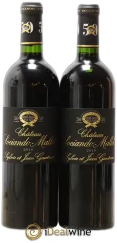 photo du vin Château Sociando Mallet
