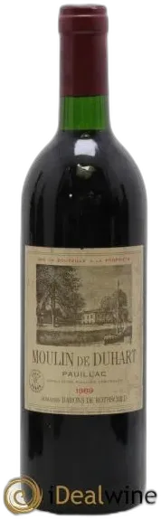 capture du vin Moulin de Duhart