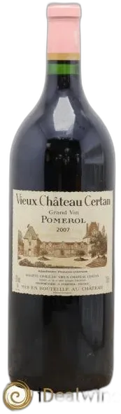 aperçu du vin Vieux Château Certan