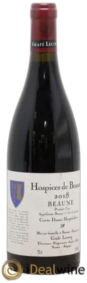 image du vin Cuvée Dames Hospitalières