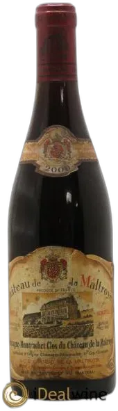 vue du vin Clos du Château de la Maltroye