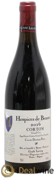 photo du vin Cuvée Docteur Peste Hospices de Beaune