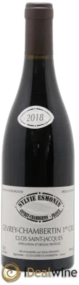 photos du vin Clos Saint Jacques