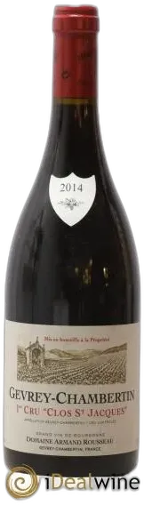 image du vin Clos Saint-Jacques