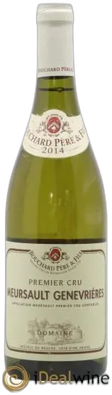 photo du vin Genevrières